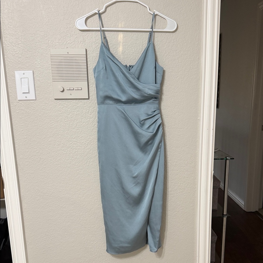 Abercrombie & Fitch Asymmetrical Blue Dress